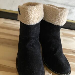 Black Suede Ankle Boots